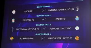 Champions League: Barcelona-Manchester United en cuartos de final ... Champions League: Barcelona-Manchester United en cuartos de final ...