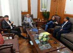 Jaldo analizó junto a Acevedo, Mansilla y Monteros los dos primeros años de gestión