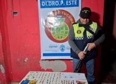 Secuestran más de 200 dosis de cocaína durante allanamientos en Alderetes